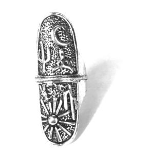 Night- Day Dessert Cactus, Moon Ring